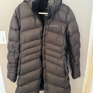 Marmot Black Puffer Coat
